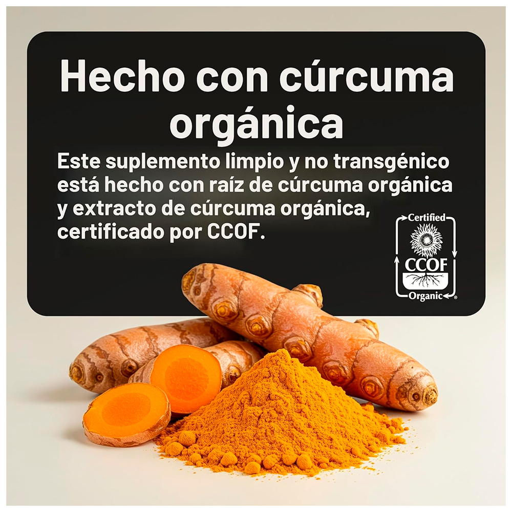 TURMERIC CURCUMIN 2250 MG NATUREWISE 360 CAPSULAS - 4