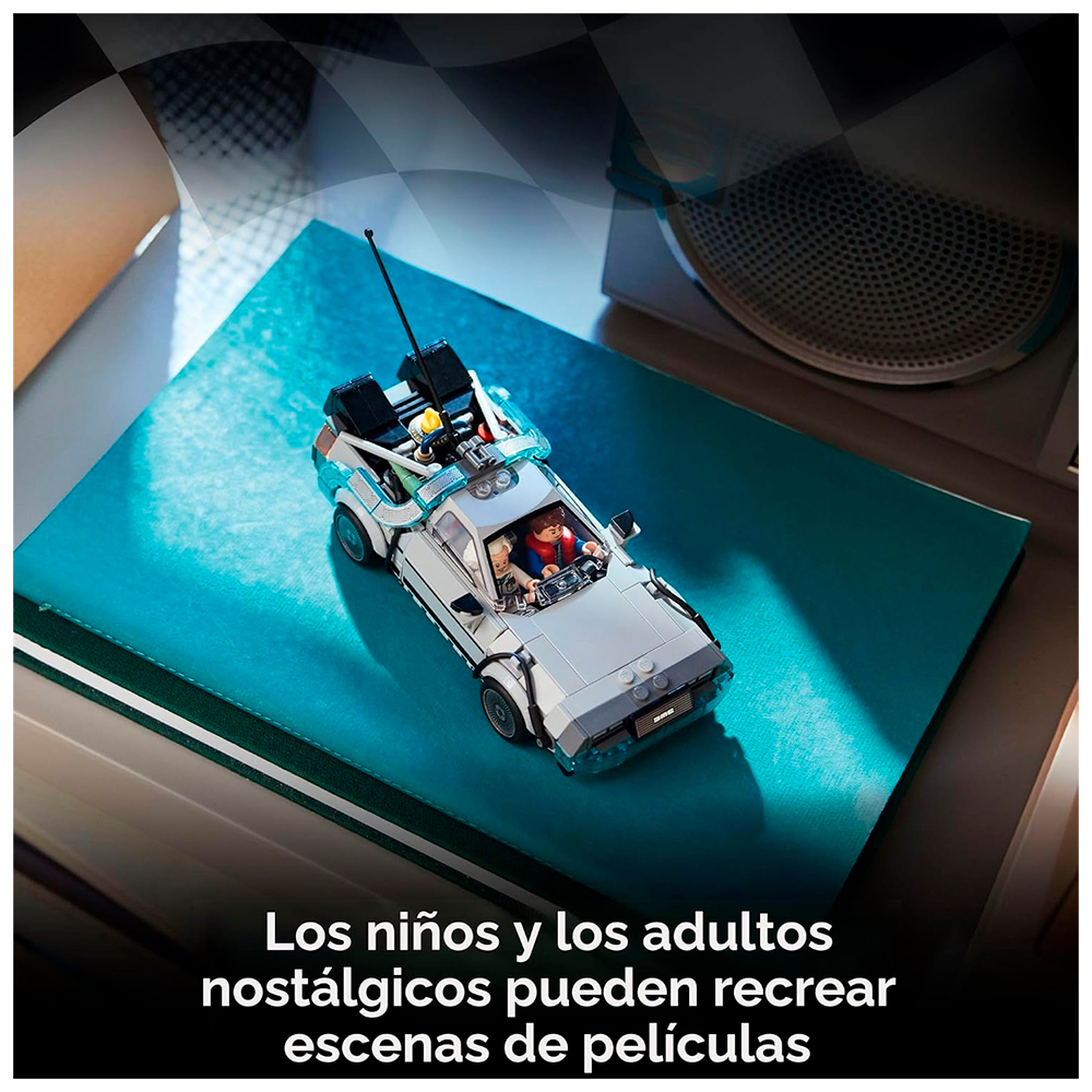 LEGO SPEED CHAMPIONS DELOREAN REGRESO AL FUTURO 77256 - 5