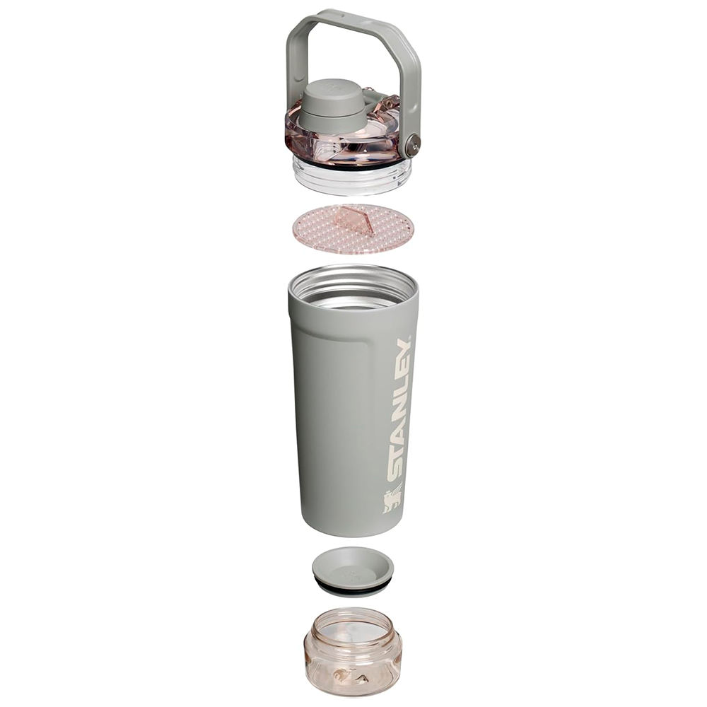 STANLEY ACTIVATE SHAKER 2.0 GRIS 591ML – SHAKER TÉRMICO PREMIUM CON COMPARTIMENTO INTEGRADO - 2