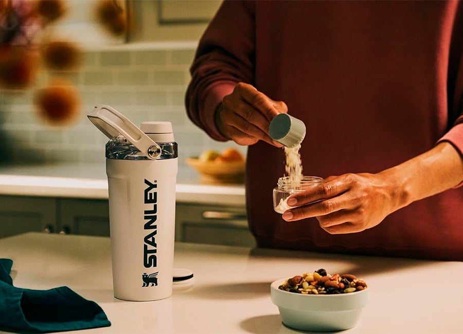 STANLEY ACTIVATE SHAKER 2.0 GRIS 591ML – SHAKER TÉRMICO PREMIUM CON COMPARTIMENTO INTEGRADO - 7