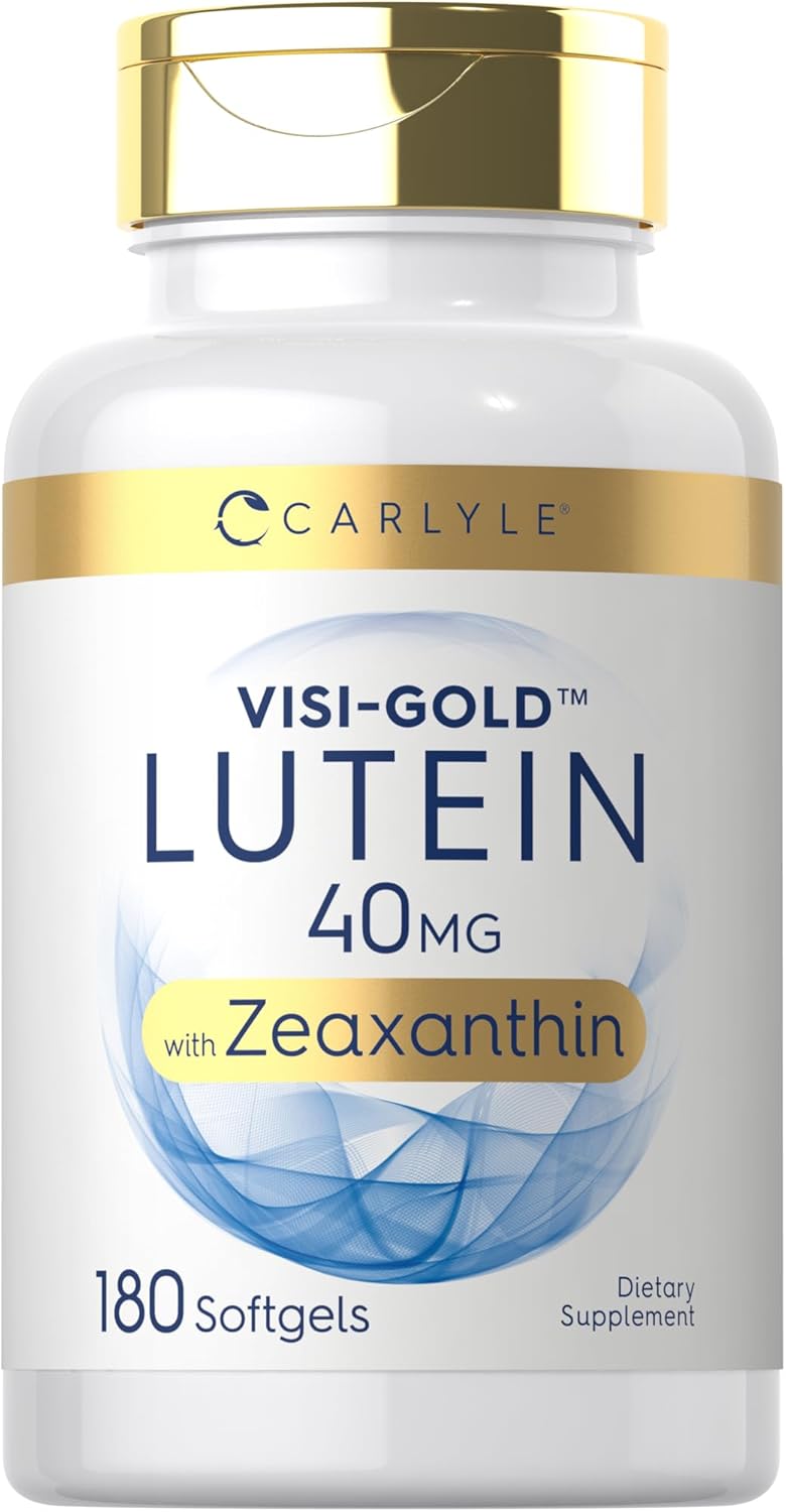 LUTEINA 40MG CON ZEAXANTINA CARLYLE 180 CASPULAS - 1