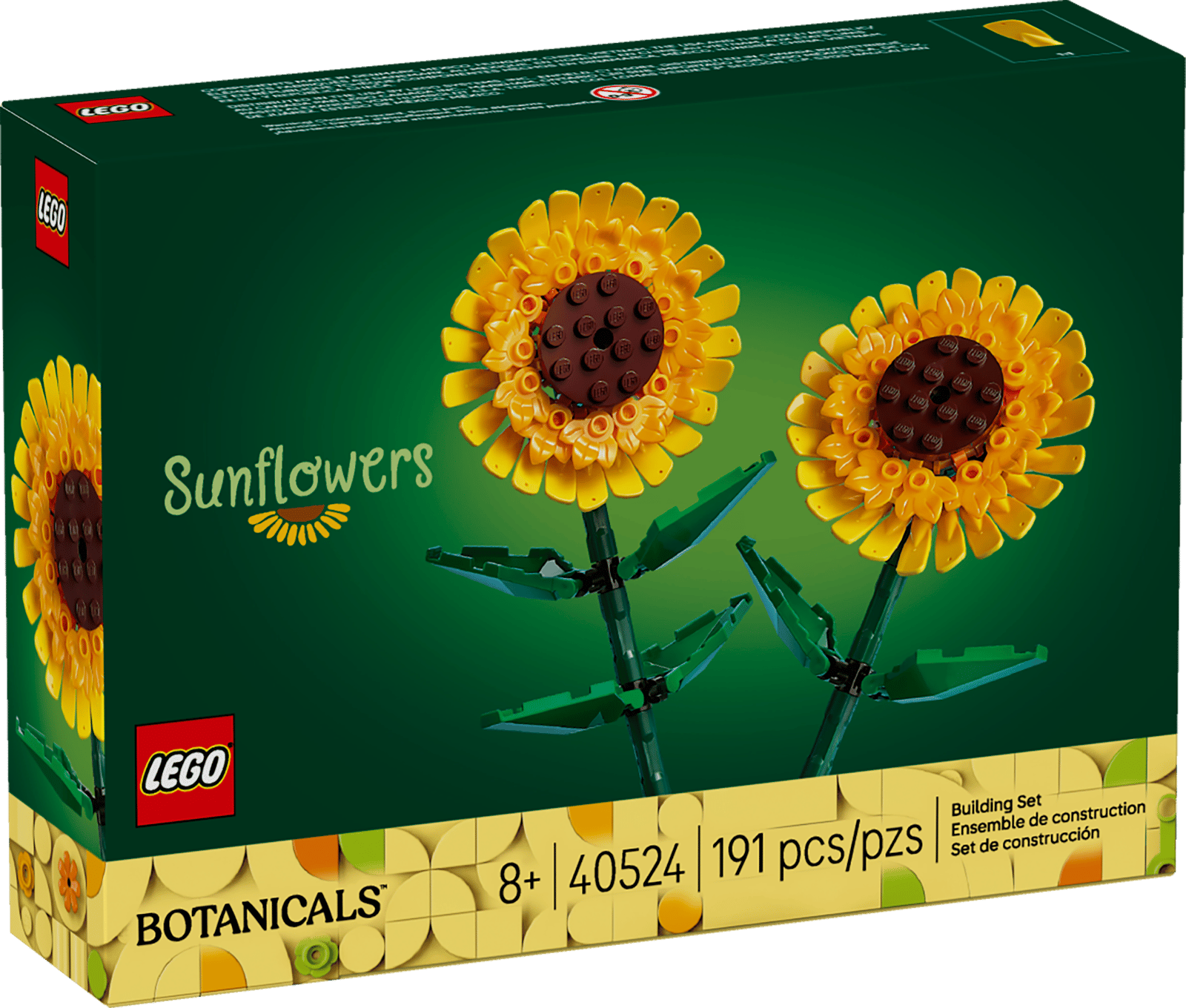 LEGO BOTANICAL GIRASOLES - SUNFLOWERS 40524 - 191 PZ - 1