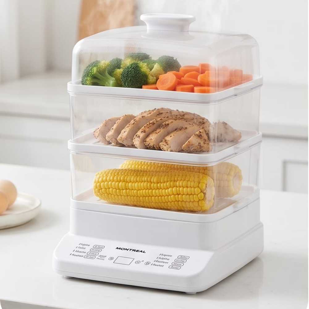 VAPORERA MONTREAL VP-3008 1.8 L ALIMENTOS - 1