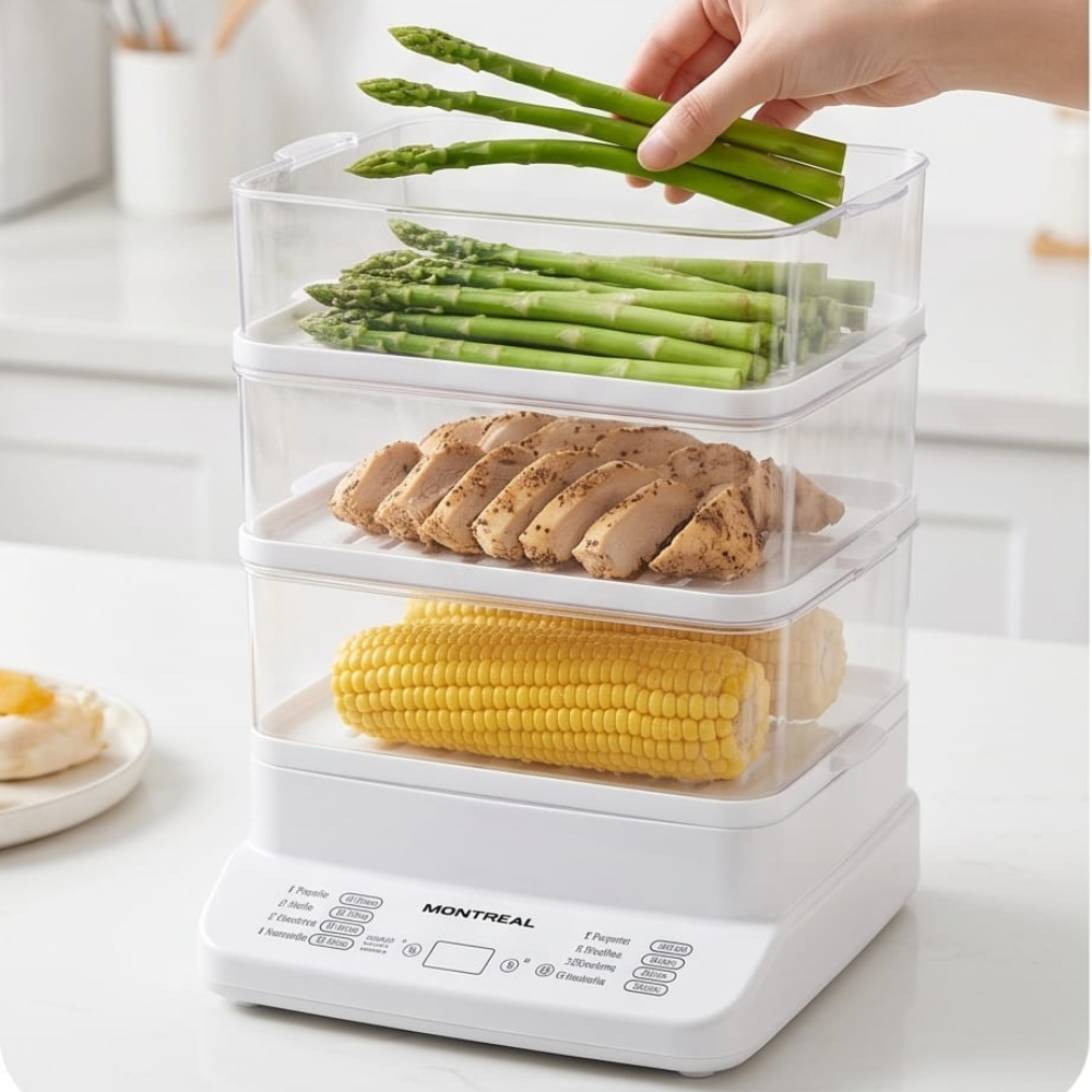 VAPORERA MONTREAL VP-3008 1.8 L ALIMENTOS - 2