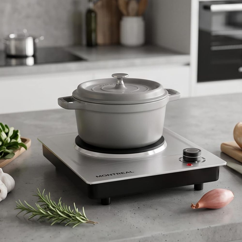 COCINA ELECTRICA MONTREAL JL-2416 1 HORNILLA - 2