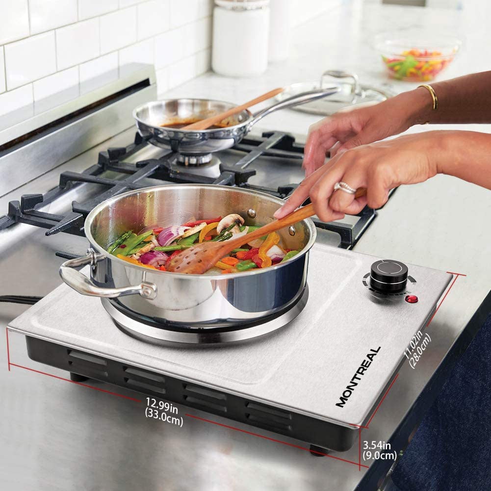 COCINA ELECTRICA MONTREAL JL-2416 1 HORNILLA - 5