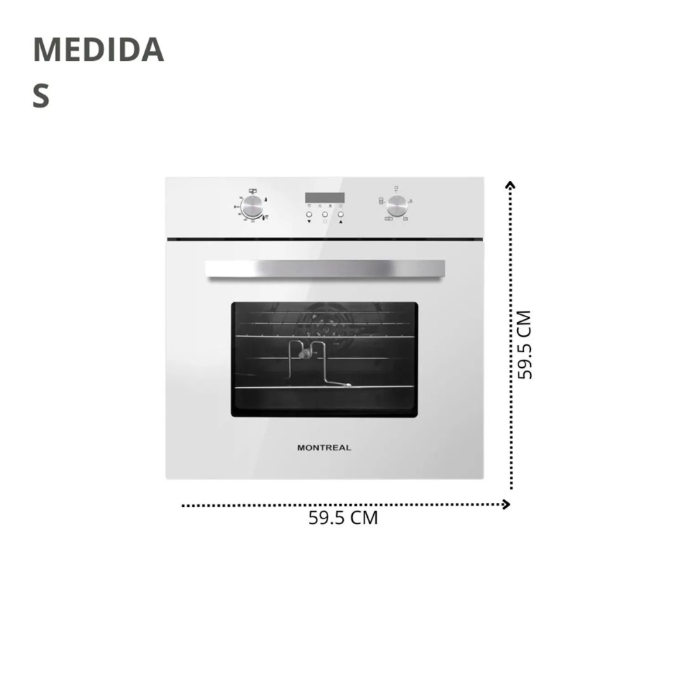 HORNO EMPOTRABLE MONTREAL MONHOR-3008 - 3