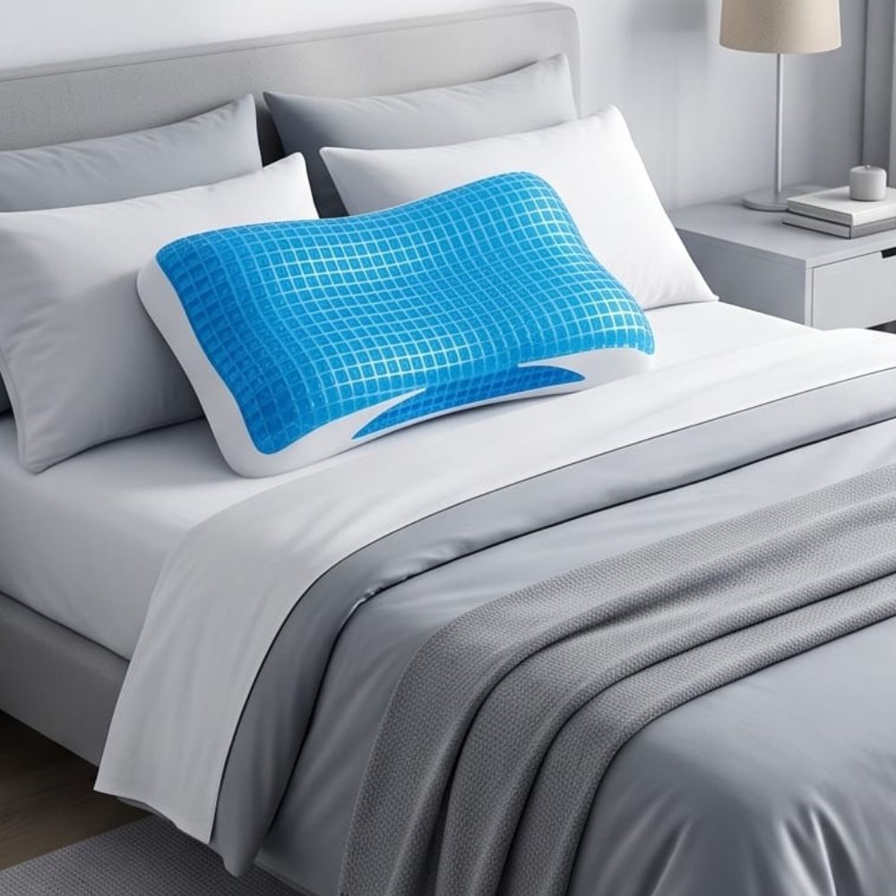 ALMOHADA YASAJI YB-1022 CERVICAL GEL 66 X 10 CM - 2