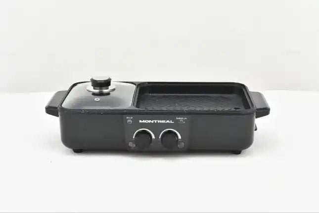 PARRILLA ELÉCTRICA MONTREAL OPE-1612 MULTIFUNCIÓN 2 EN 1 - 5