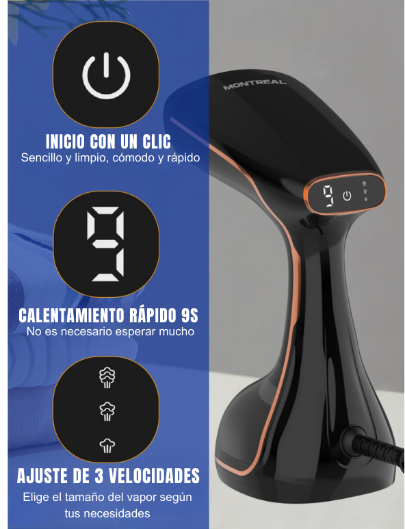 VAPORIZADOR DE PRENDAS MONTREAL - VP-1602 - 3