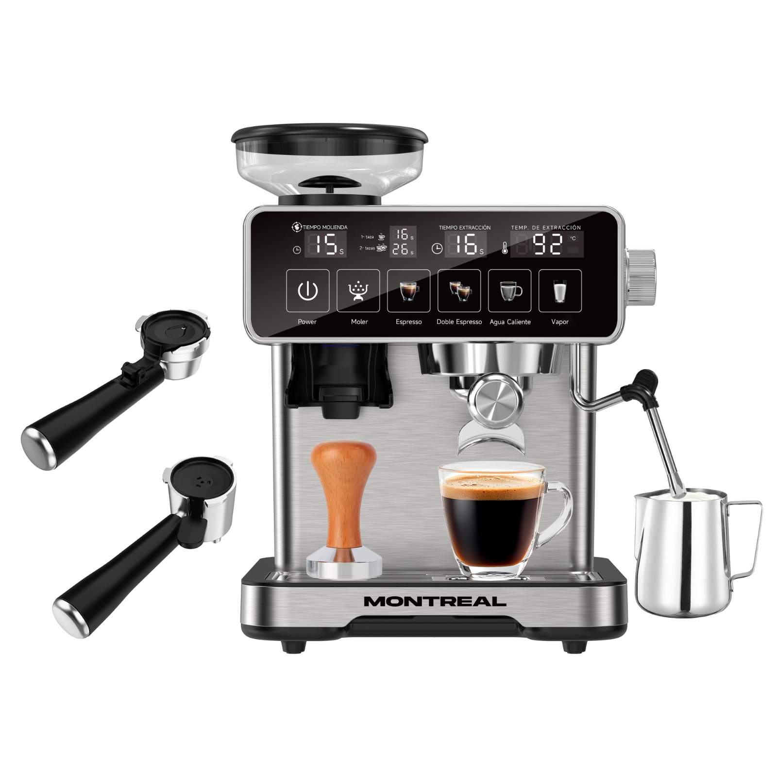 CAFETERA PARA ESPRESSO MONTREAL - CFM-1725 - 4