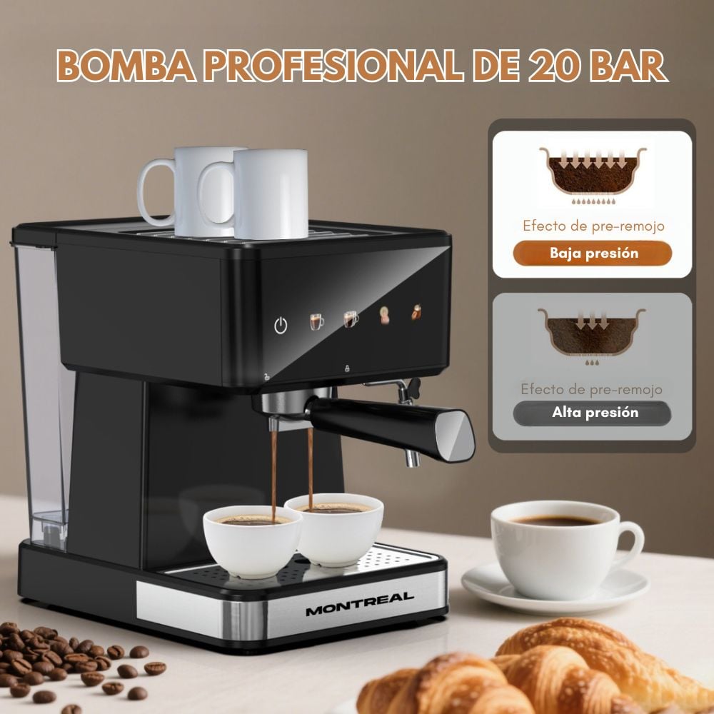 CAFETERA PARA ESPRESSO MONTREAL - CFM-1623 - 4