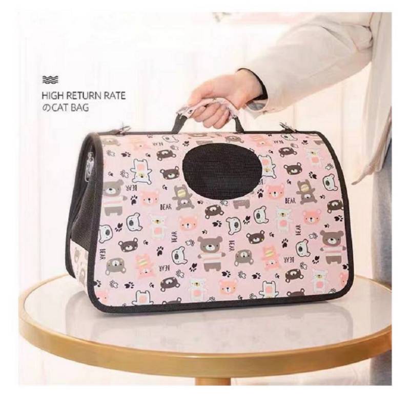 BOLSO TRANSPORTADORA DE MASCOTAS PERROS Y GATOS - 2