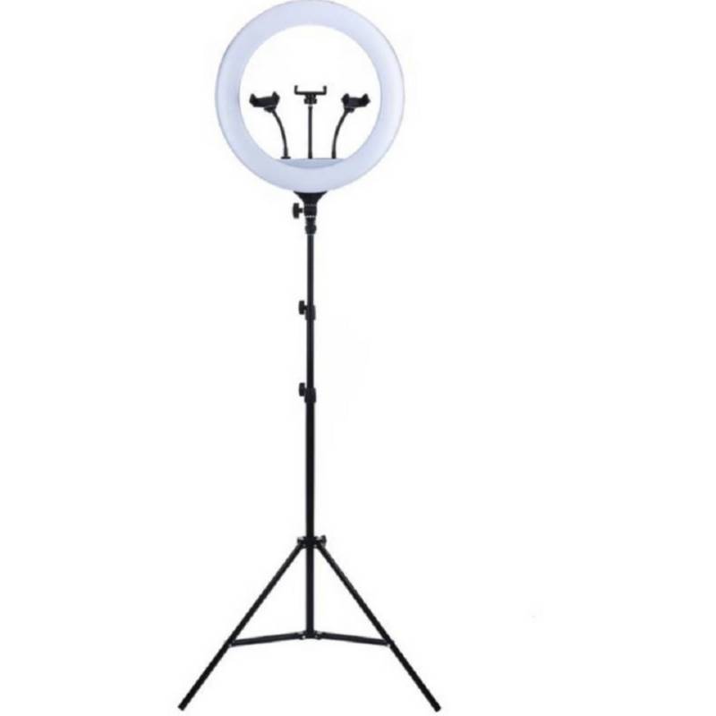ARO ANILLO LUZ LED 46 CM FOTOGRAFÍA Y VIDEO + TRÍPODE + CONTROL - 2