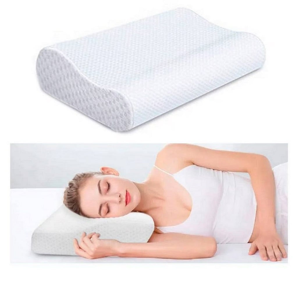 PAR DE ALMOHADAS VISCOELASTICA  MEMORY  PILLOW CON FUNDAS - 1
