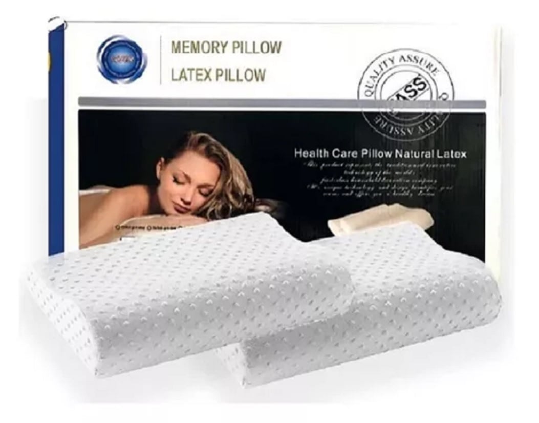 PAR DE ALMOHADAS VISCOELASTICA  MEMORY  PILLOW CON FUNDAS - 2