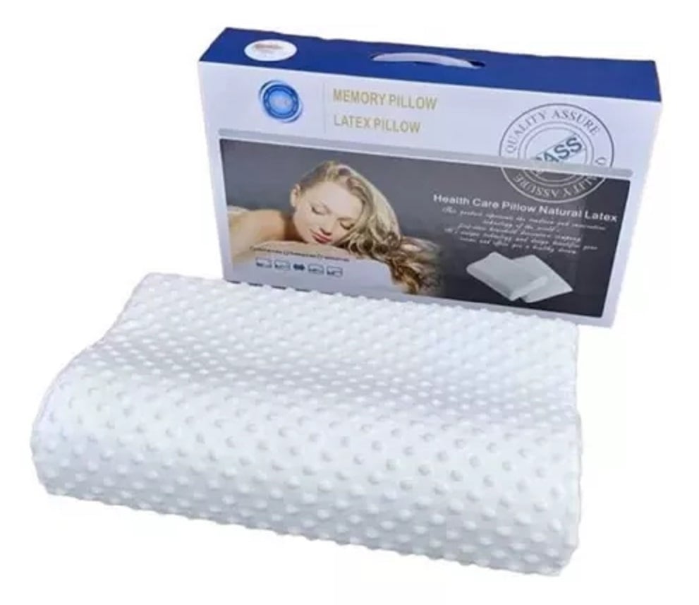PAR DE ALMOHADAS VISCOELASTICA  MEMORY  PILLOW CON FUNDAS - 5