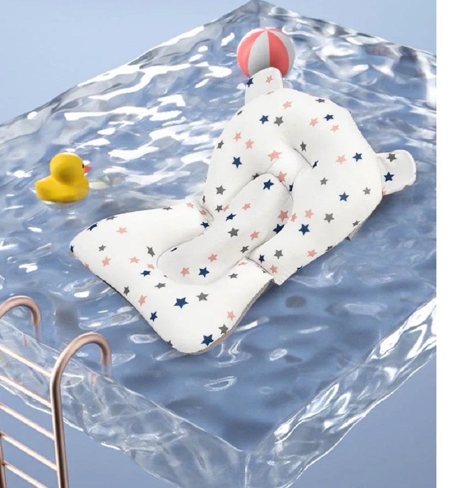 TINA BAÑERA PLEGABLE CON TEMPERATURA MAS COJÍN PARA BEBE VERDE - 5