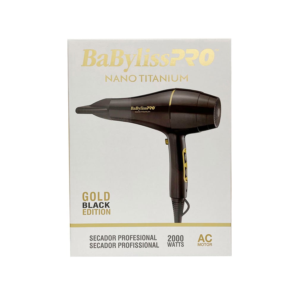 SECADOR BABYLISS PRO BNTBG6176PE 2000W GOLD BLACK - 3