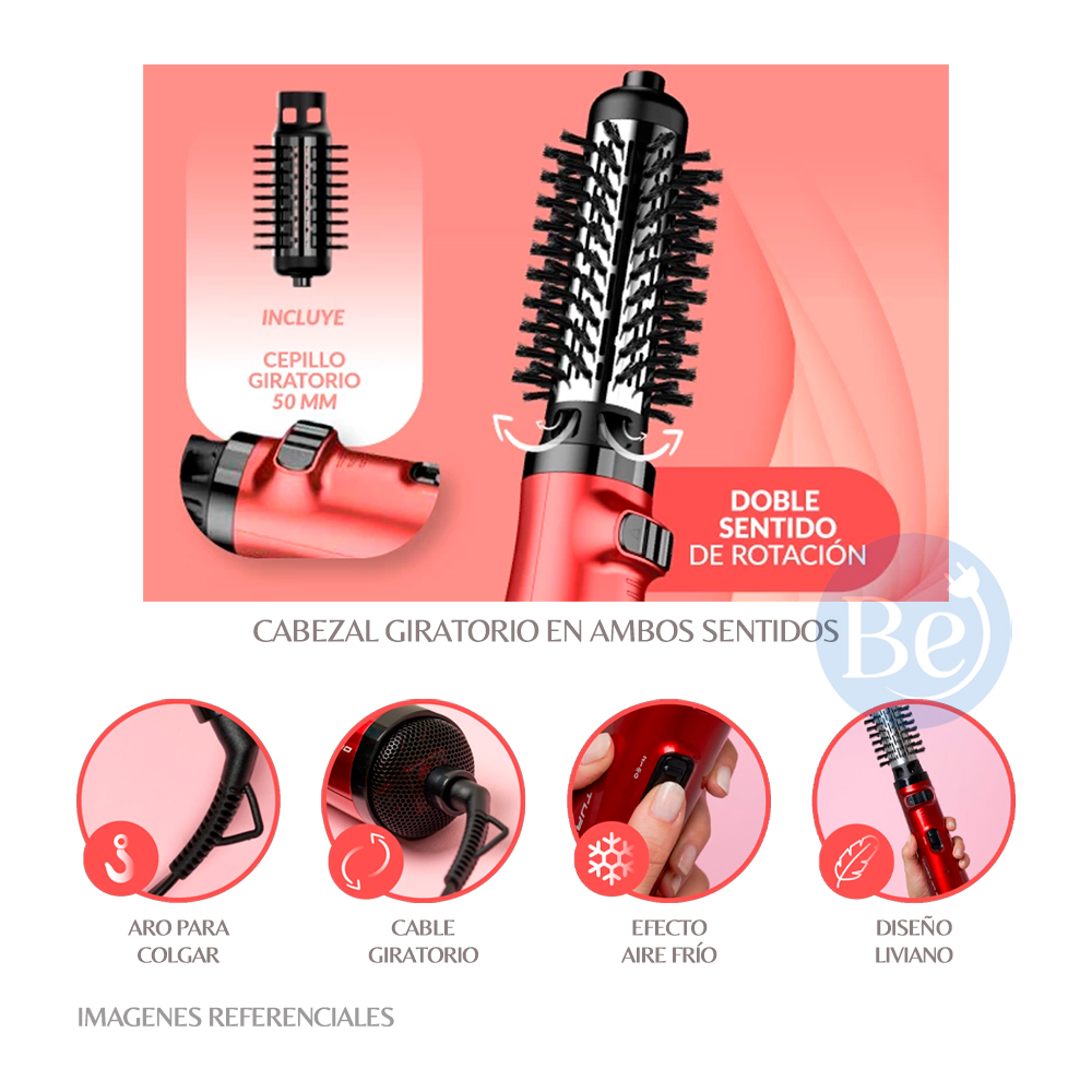 CEPILLO MODELADOR ROTATIVO GAMA TURBO ION 2600 - HDCBR0000000478 - 4
