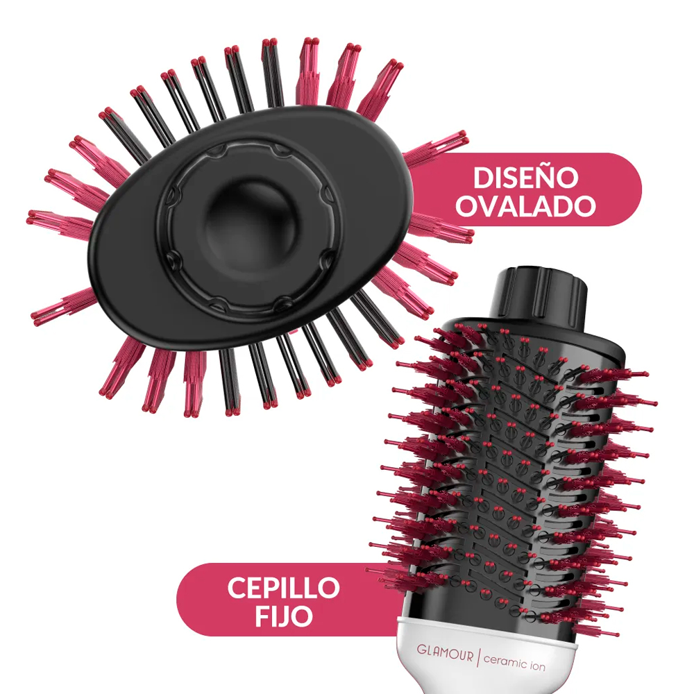 CEPILLO MODELADOR GAMA GLAMOUR PINK BRUSH 1300 W - 2