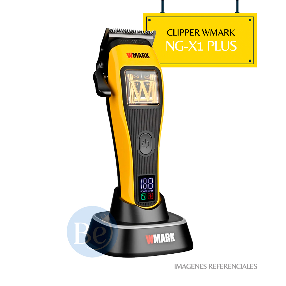 CORTADORA DE CABELLO WMARK CON MOTOR VECTORIAL NG-X1 PLUS - 1