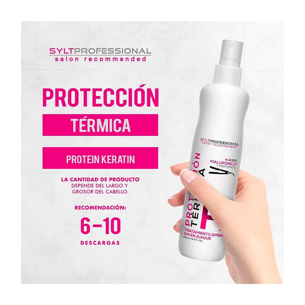 PROTECTOR TÉRMICO SYLT PROFESSIONAL CON ÁCIDO HIALURÓNICO Y PANTENOL - 2