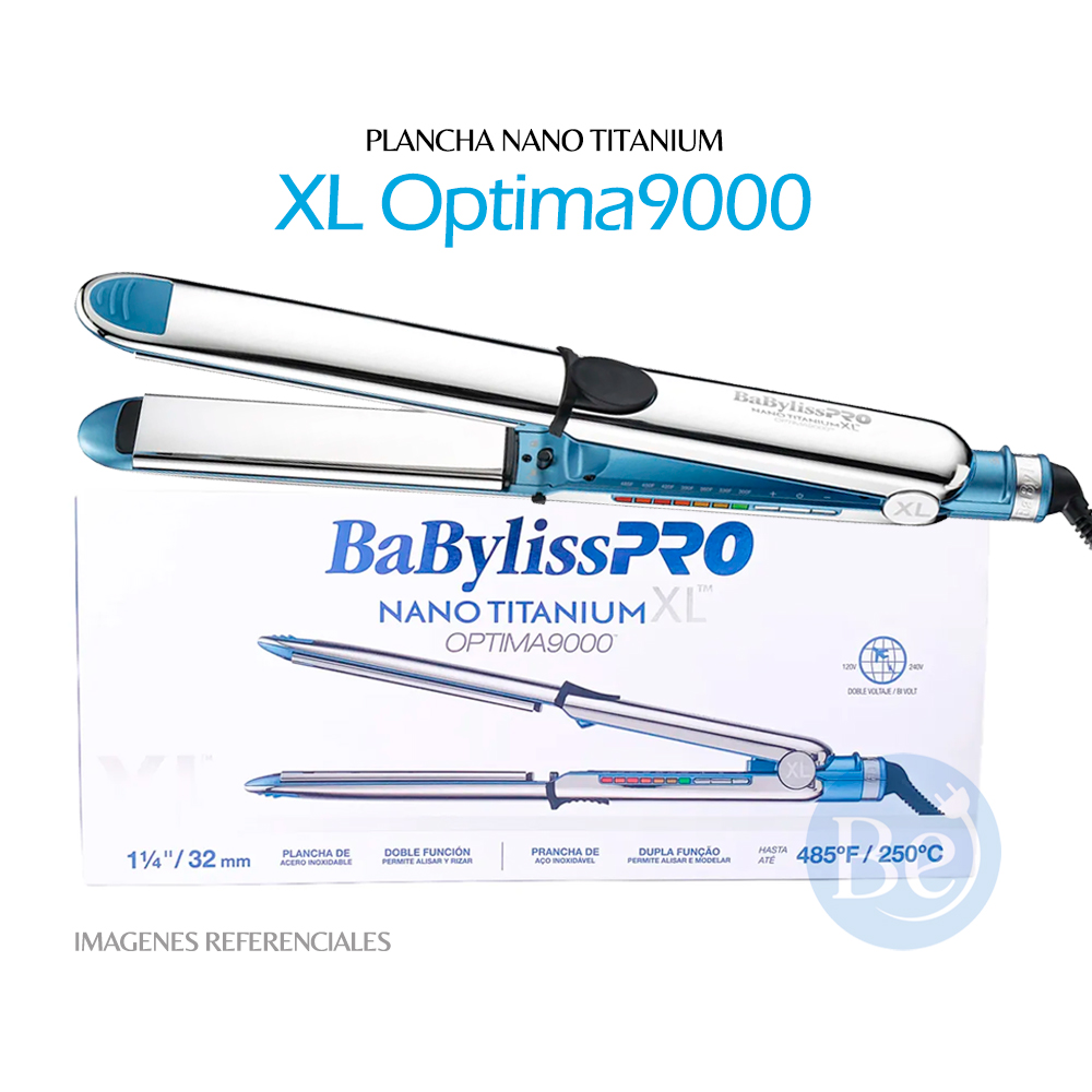 ALISADORA BABYLISSPRO OPTIMA9000 NANO TITANIUM XL 32MM - BNT9000TXLPE - 1