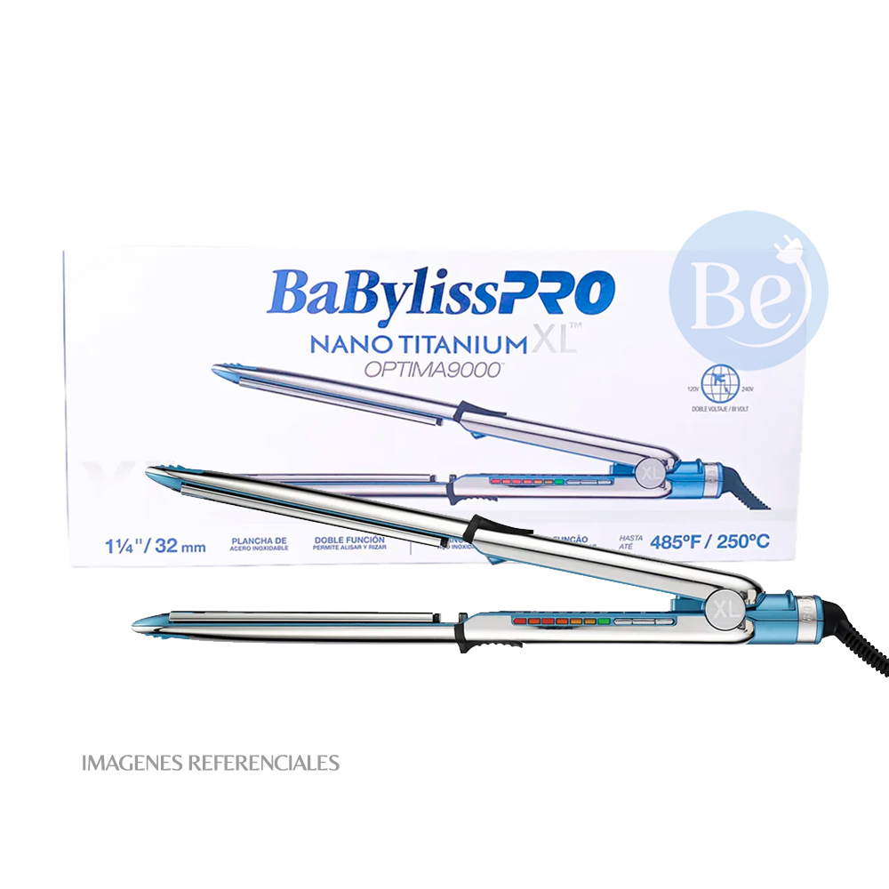 ALISADORA BABYLISSPRO OPTIMA9000 NANO TITANIUM XL 32MM - BNT9000TXLPE - 7