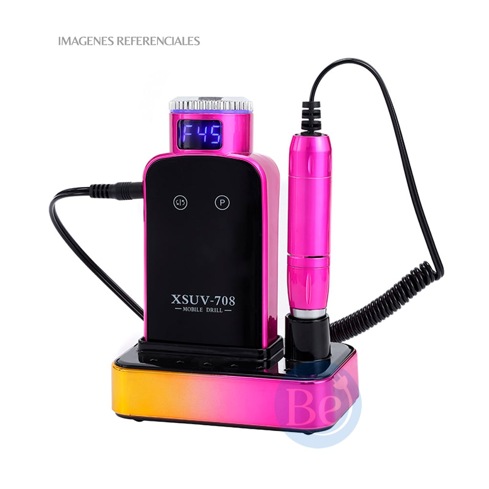 MÁQUINA TORNO DE UÑAS PORTÁTIL TORNASOLADO PARA MANICURA Y PEDICURA XSUV-708 - 3