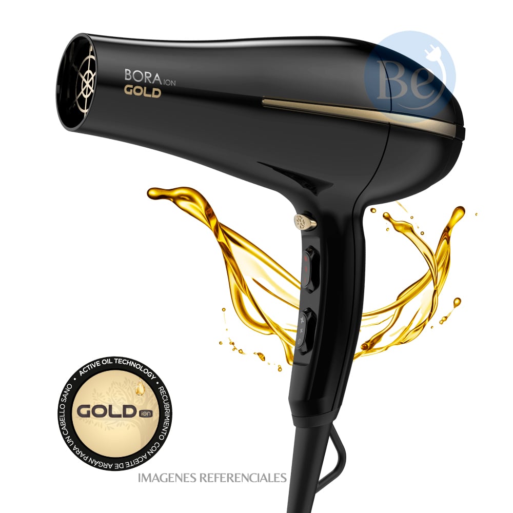 SECADOR GA.MA BORA GOLD CON ACEITE DE ARGAN - BECHD0000002722 - 2