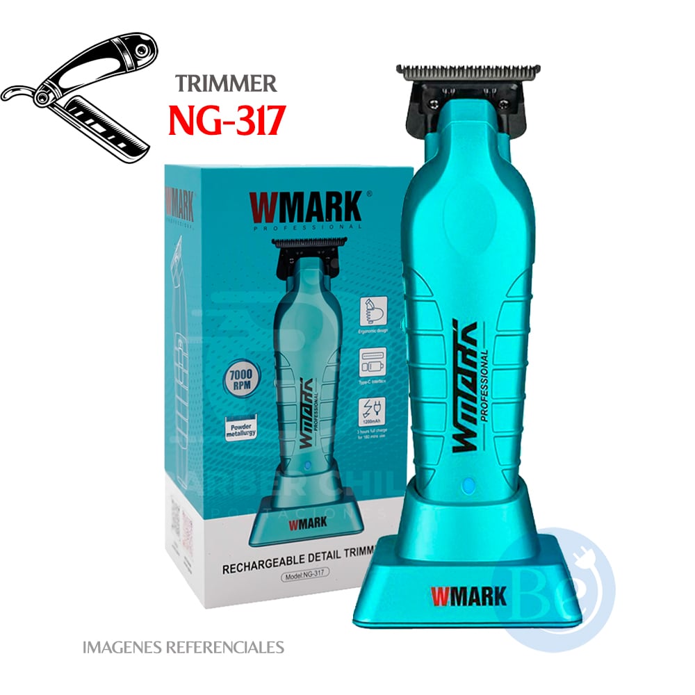 TRIMMER RECARGABLE WMARK 7000 RPM NG-317 - 1