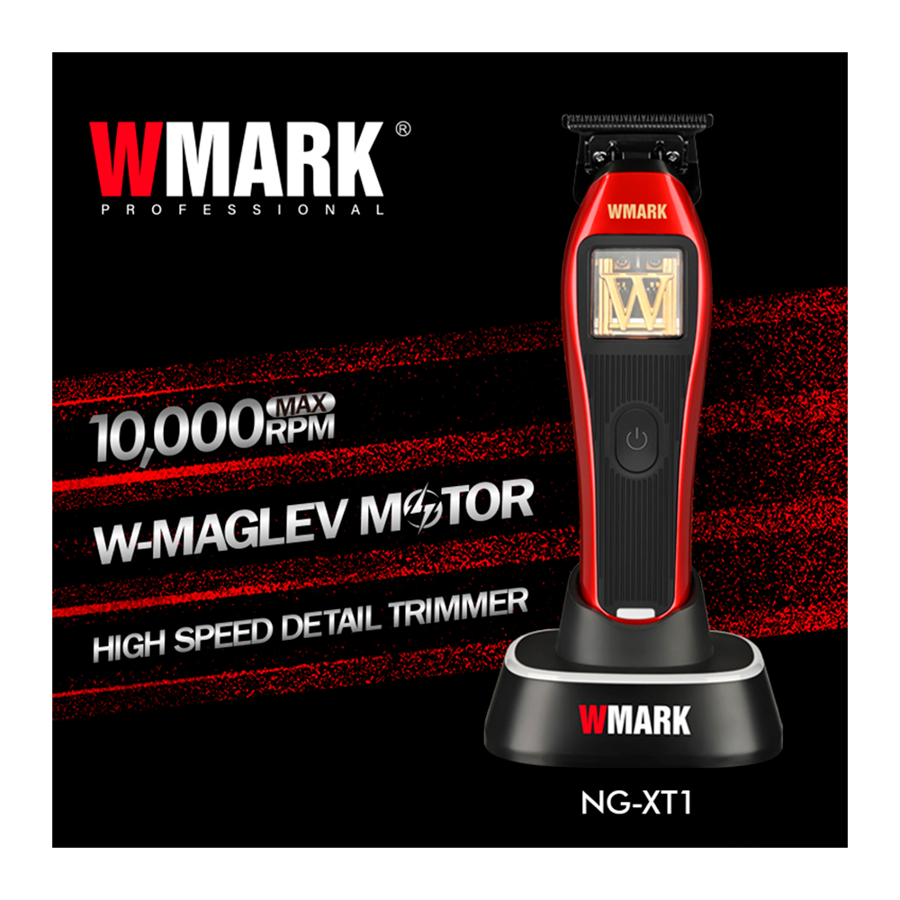 TRIMMER WMARK CON MOTOR VECTORIAL Y 2 CARCASAS INTERCAMBIABLES NG-XT1 - 3