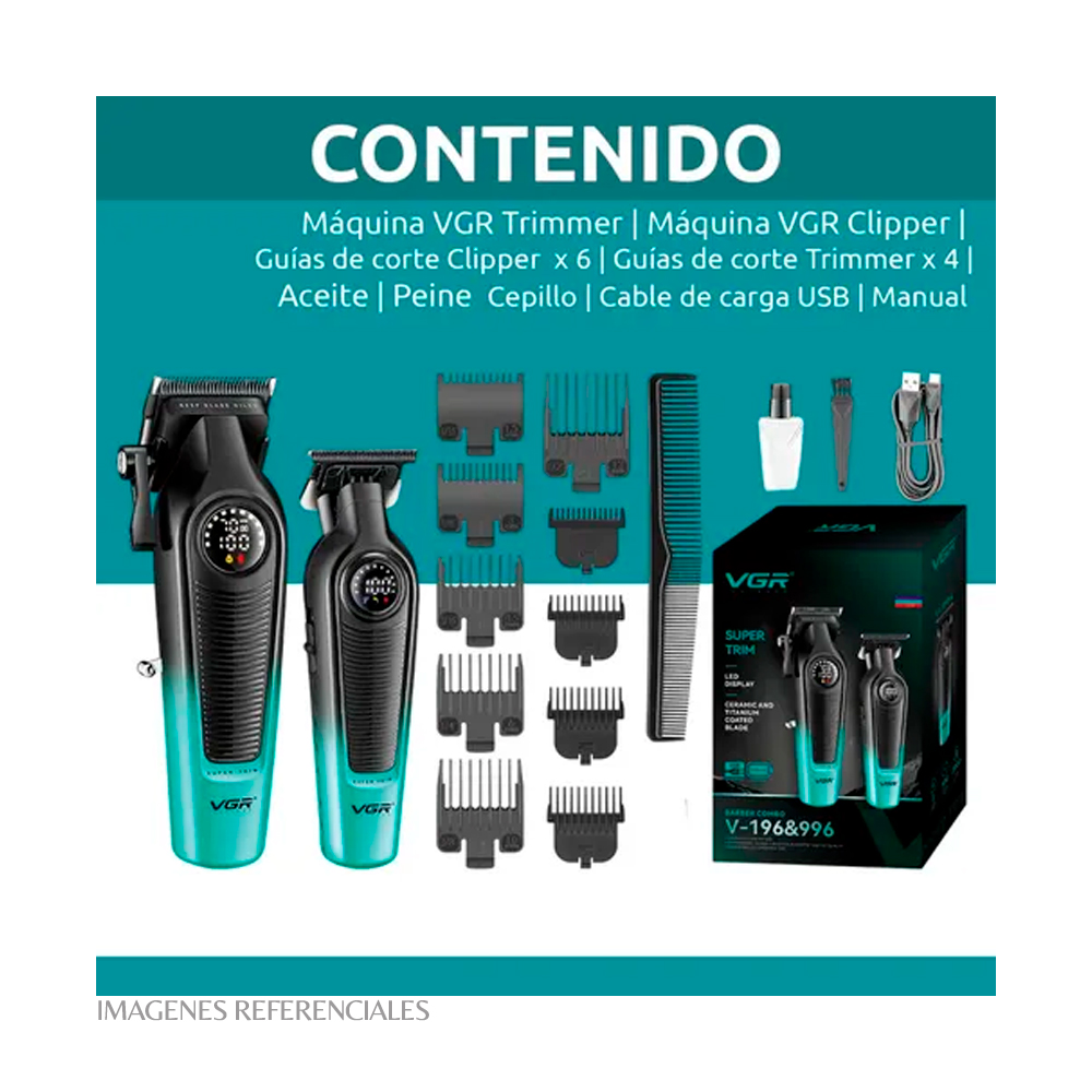 PACK VGR CORTADORA Y TRIMMER POTENCIA 7000 RPM V-196Y996 - 3