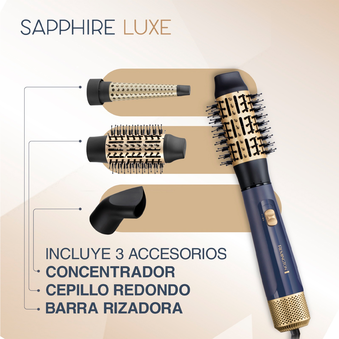 CEPILLO AIRE REMINGTON AS20A SAPPHIRE LUXE MULTIESTILIZADOR - 5