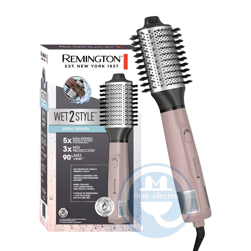 CEPILLO AIRE REMINGTON AS15A WET2STYLE SECA Y ESTILIZA - 3
