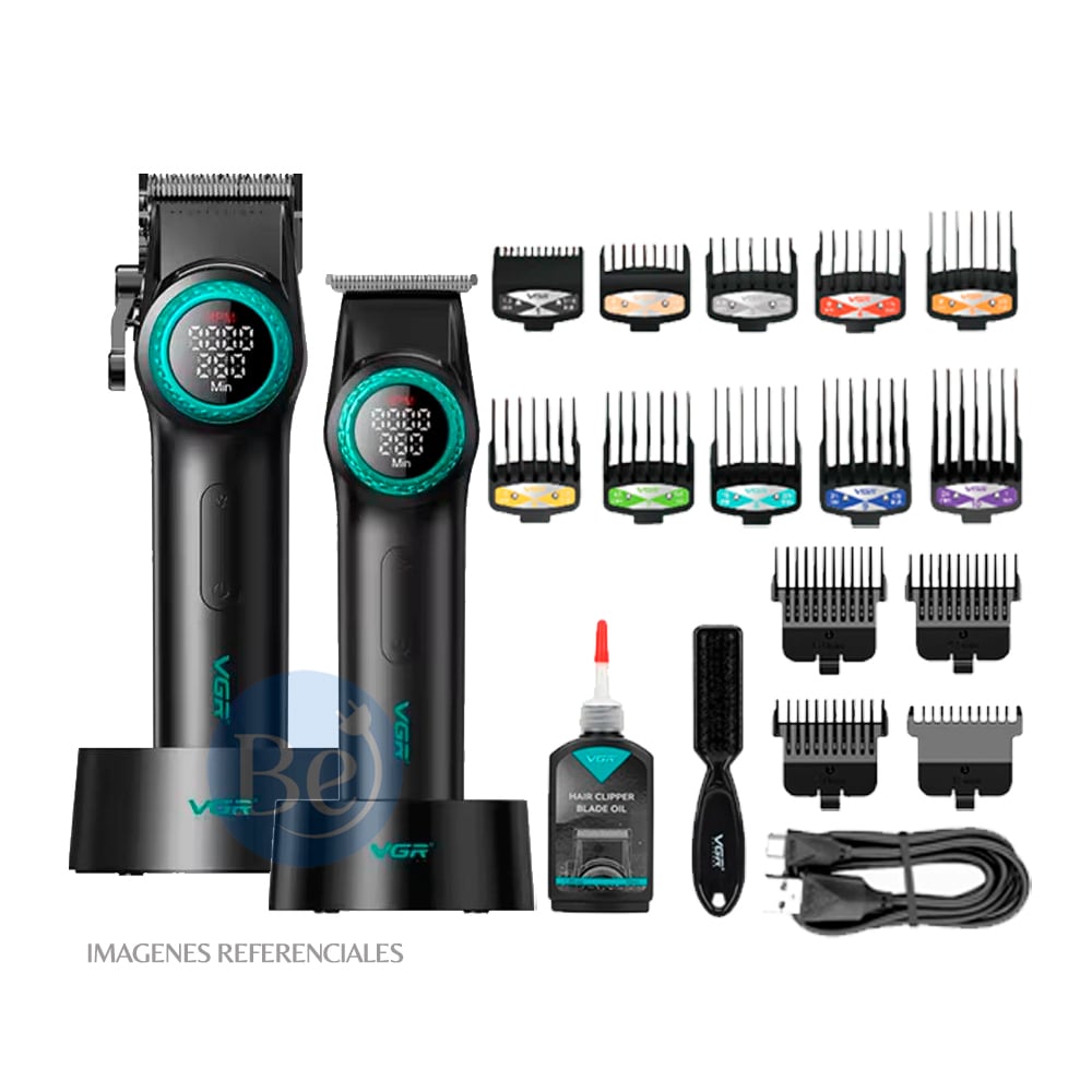 PACK BARBERO VGR PROFESIONAL CLIPPER Y TRIMMER V-001PROYV-977 - 2