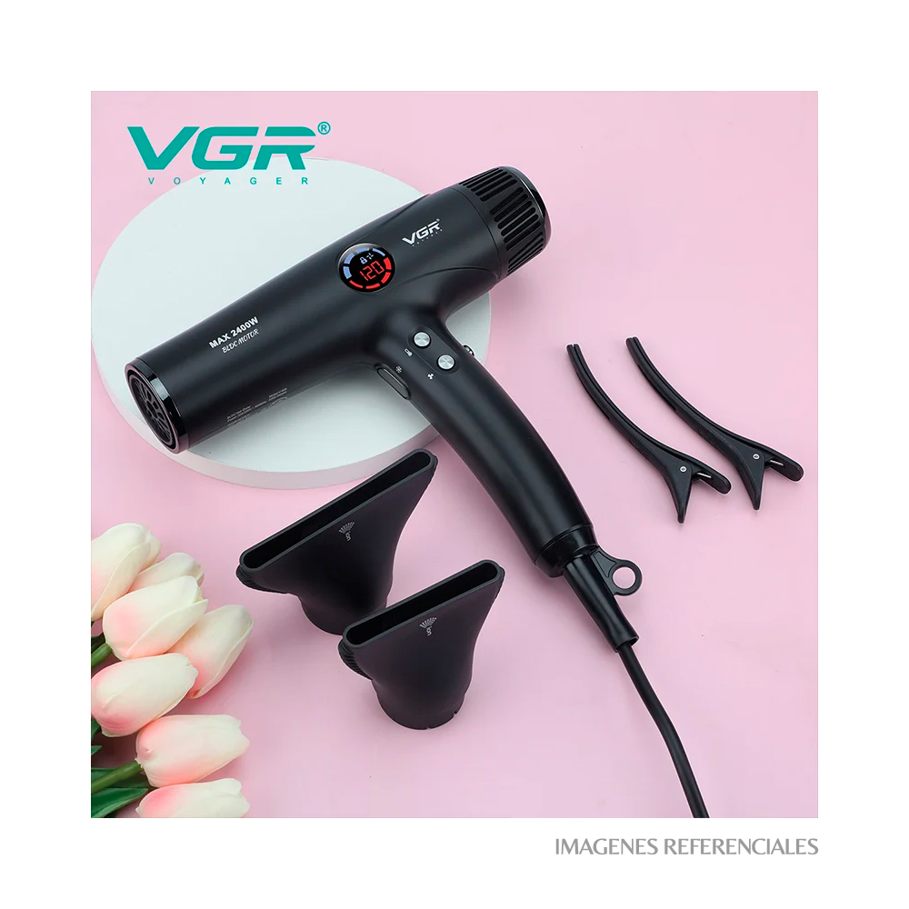 SECADOR VGR PROFESIONAL MOTOR BLDC Y PANTALLA LED V-469 - 3