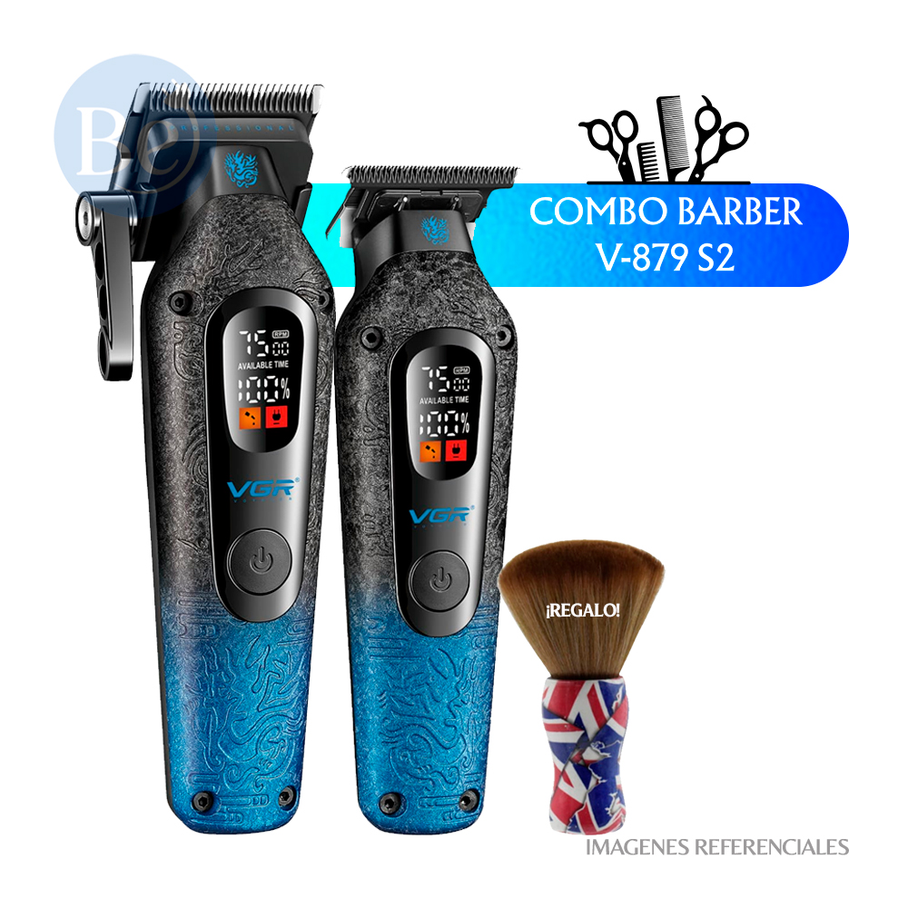 PACK BARBERO VGR 2 EN 1 DE 7500RPM V-879 S2 - 1