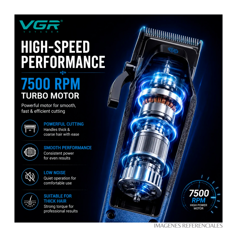 PACK BARBERO VGR 2 EN 1 DE 7500RPM V-879 S2 - 4