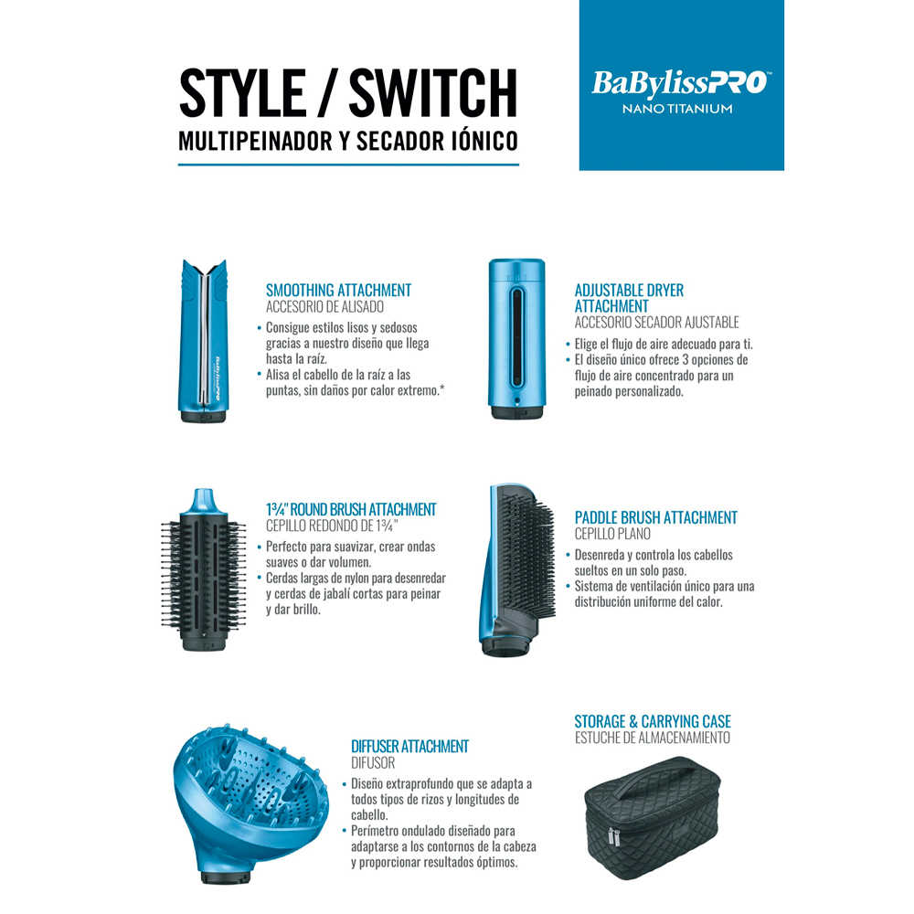 STYLE SWITCH BABYLISSPRO 5 EN 1 BNTSS-5PKUZ - 6
