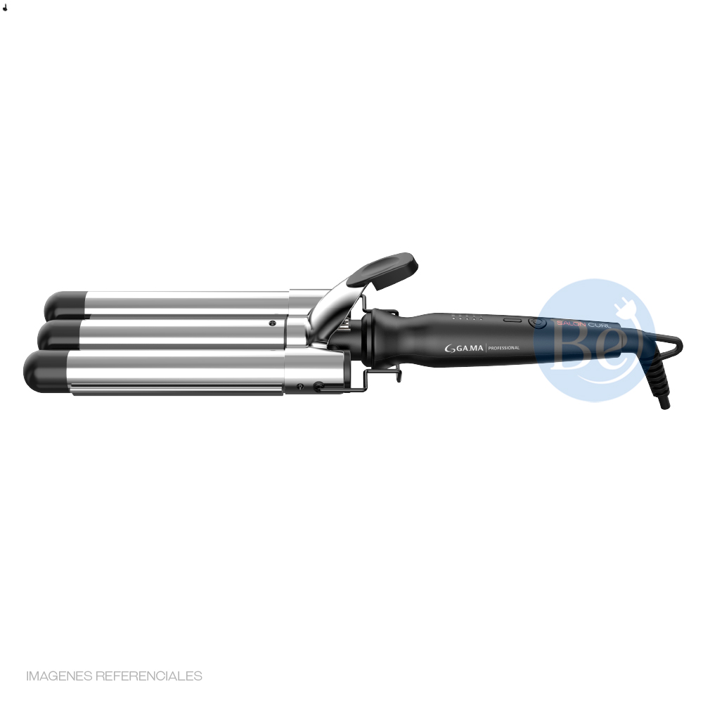 RIZADOR DE CABELLO GAMA SALON CURL TRIFERRO WAVES DE 25MM - BECCG0000000370 - 5