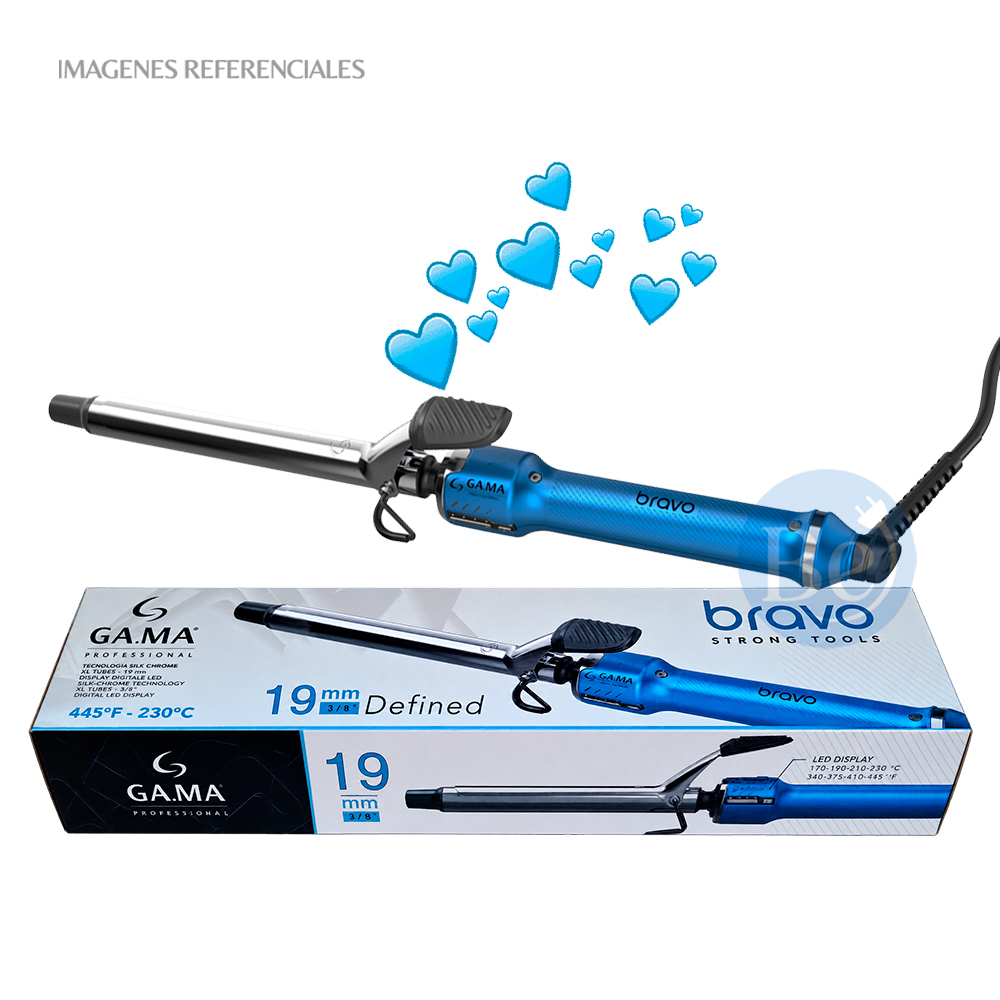RIZADOR DE CABELLO GAMA BRAVO DEFINED DE 19MM - BECCG0000000450 - 1
