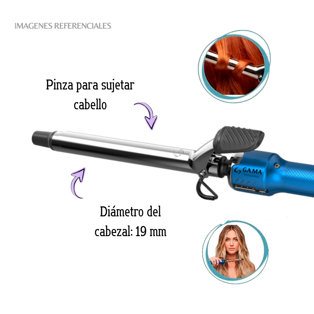 RIZADOR DE CABELLO GAMA BRAVO DEFINED DE 19MM - BECCG0000000450 - 3