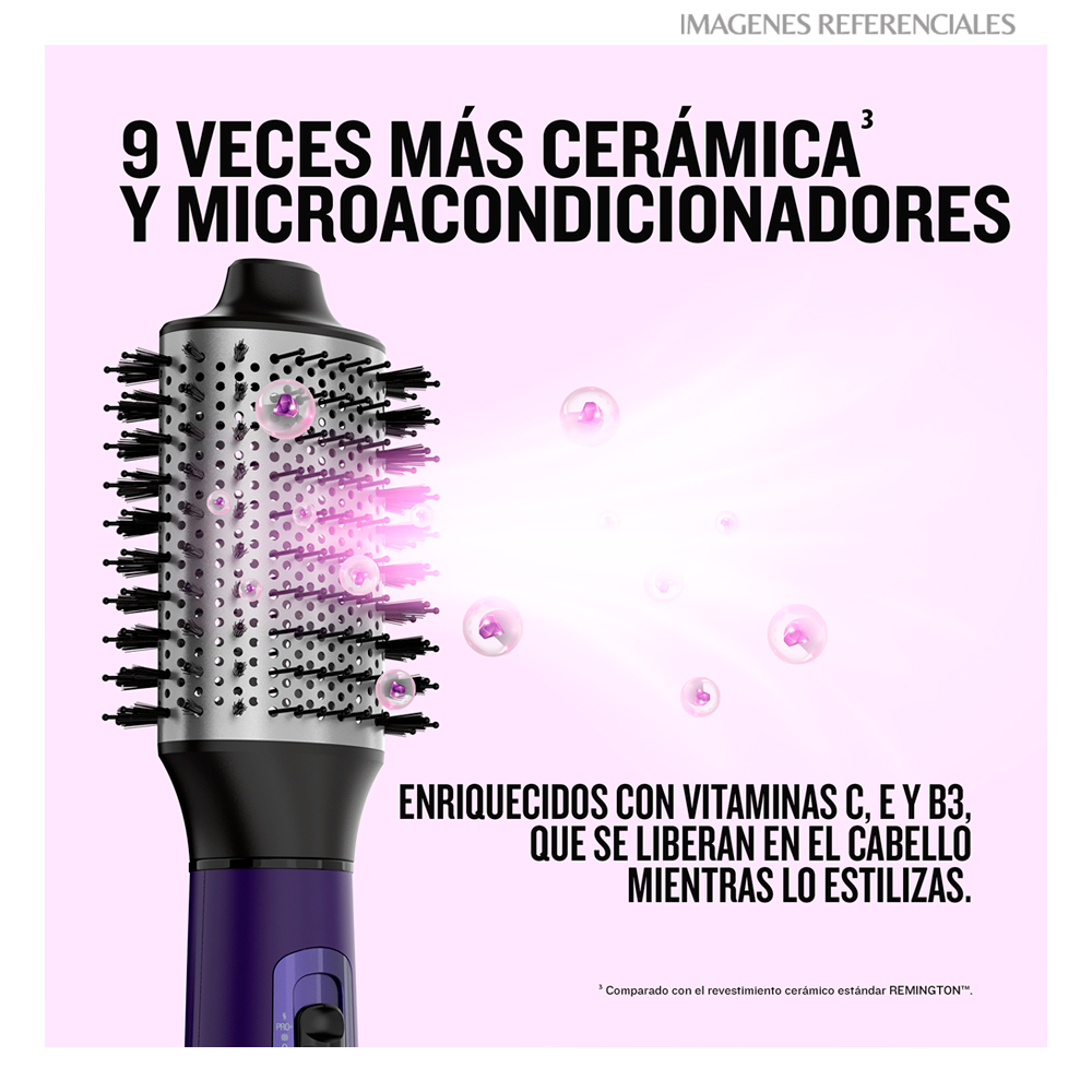 CEPILLO ESTILIZADOR REMINGTON GLOSS 3 EN 1 - AS9350 - 4