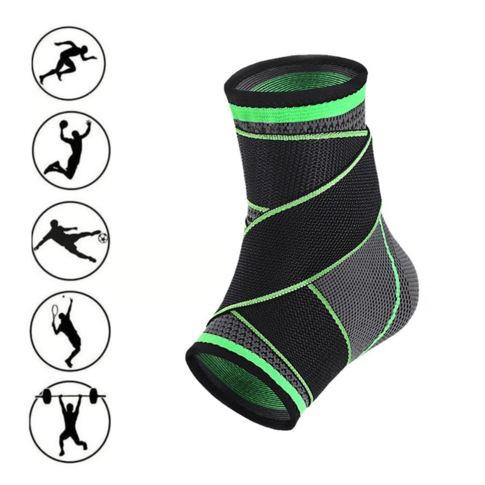 TOBILLERA DEPORTIVA CON BANDAS AJUSTABLES VENDAJE ORTOPEDICO - 5