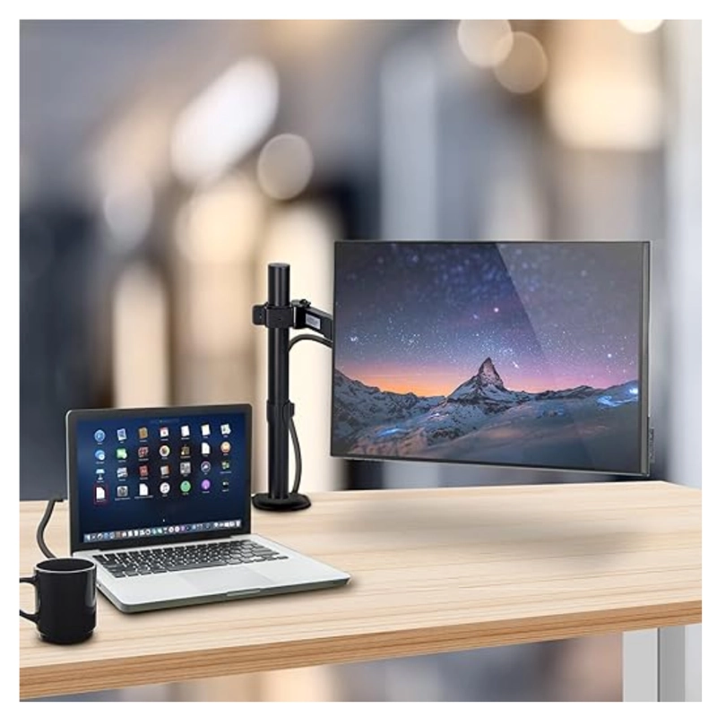 SOPORTE ESCRITORIO 17 A 32 PULGADAS RACK BASE PARA MONITOR INCLINABLE PM50 - 4