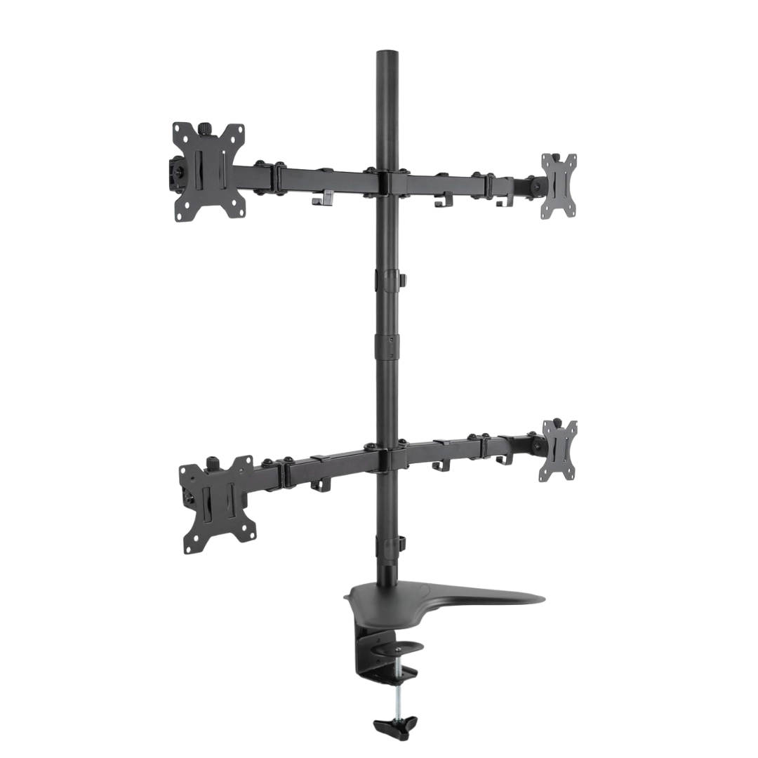 RACK BRAZO SOPORTE ESCRITORIO BASE 4 MONITORES ZJ-K7903 - 2