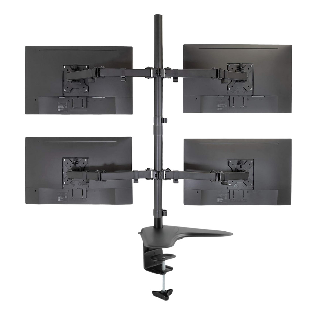 RACK BRAZO SOPORTE ESCRITORIO BASE 4 MONITORES ZJ-K7903 - 3