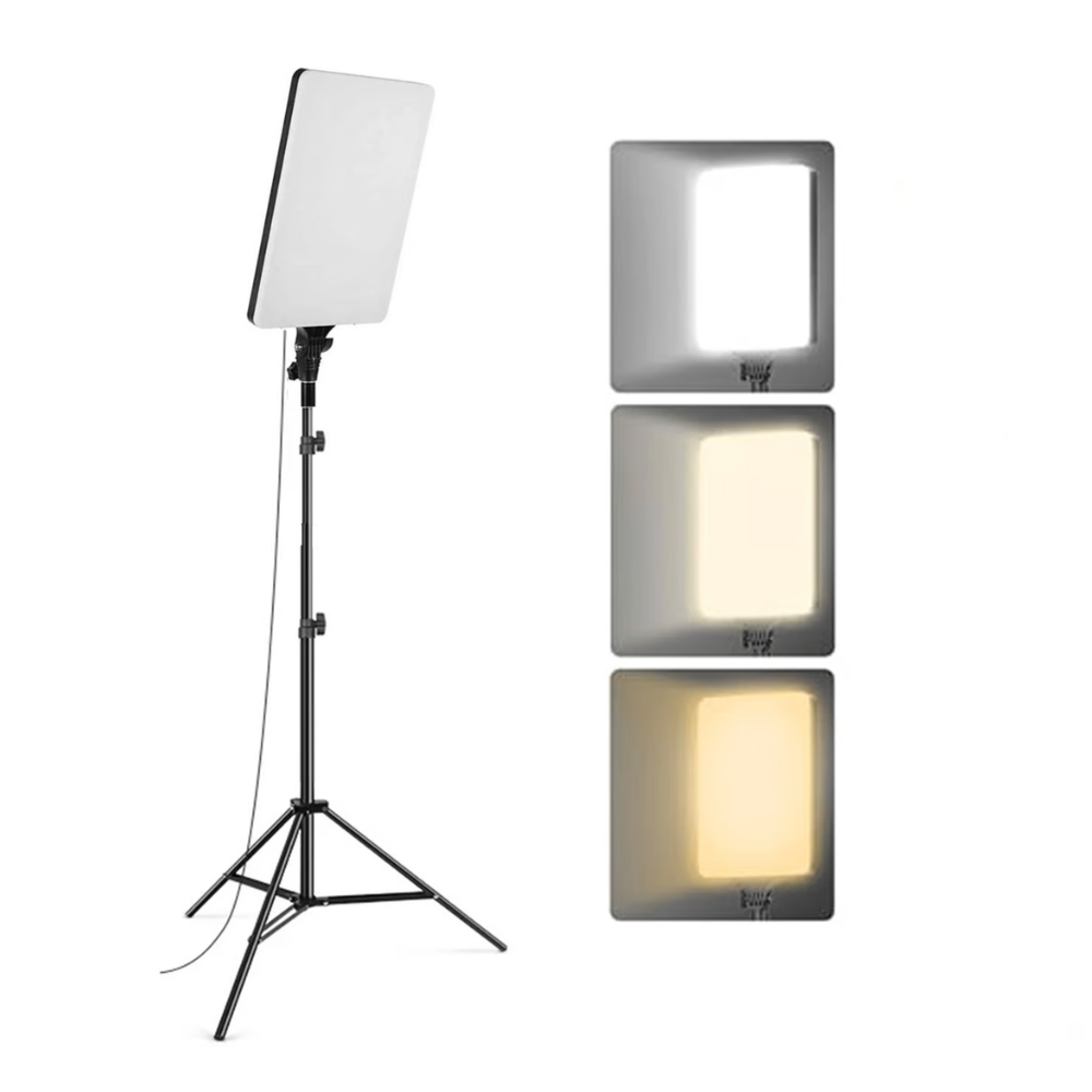 PANEL DE LUZ LED PARA FOTOGRAFÍA Y VIDEO CON TRIPODE L-3560 - 2